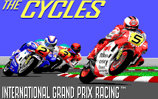 The Cycles: International Grand Prix Racing screenshot 3 for Amiga